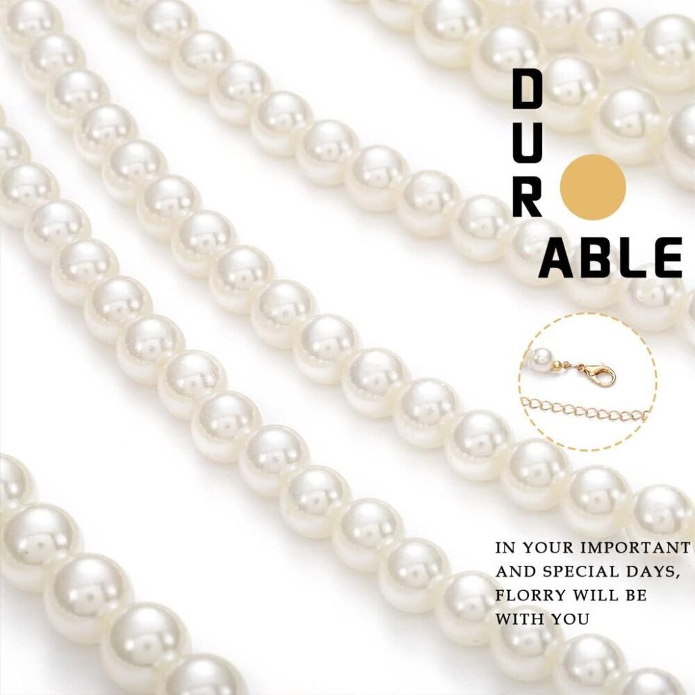 Pearl Body Chain Women Jewelry Adjustable Chic Festival Party Wear - Picture 5 of 6